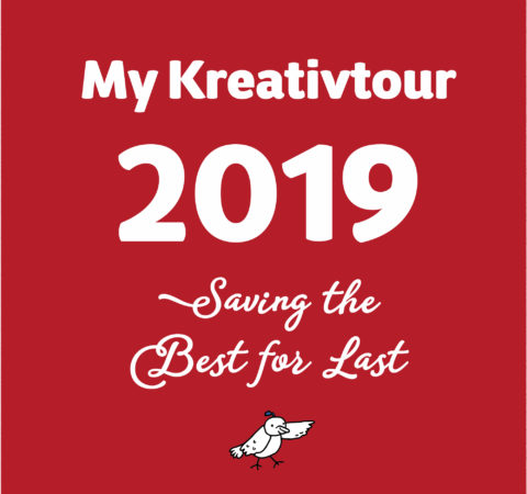 Title Graphic: 2019 Saving the best for last. White type on a red background. There is a small outlined bird at the bottom.