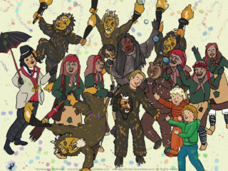 Wenn es in der Fastnacht wimmelt – Karneval Rituale und Figuren